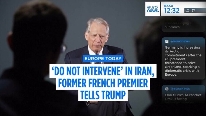 هشدار نخستوزیر پیشین فرانسه نسبت به دخالت ترامپ در امور داخلی ایران