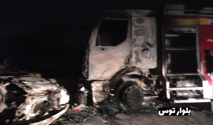 ویدیو | تخریب اموال مردم توسط آشوب‌گران در مشهد