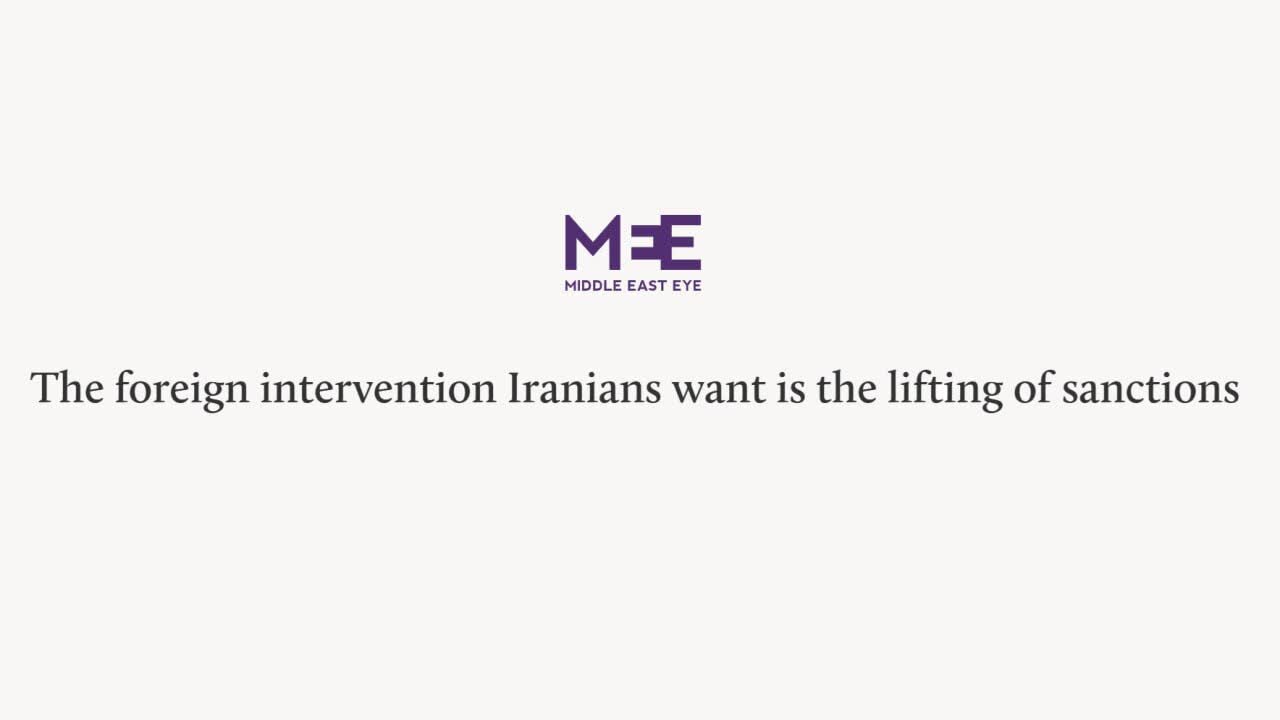 رسواسازی جنگ روانی غرب توسط میدلایست مانیتور؛ تنها مداخله خارجی که ایرانیها میخواهند رفع تحریمهاست