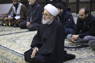 تقرير مصور/ إقامة مجلس عزاء بمناسبة شهادة الإمام الكاظم (ع) وشهداء المدافعين عن الأمن في المجمع العالمي لأهل البيت (ع)