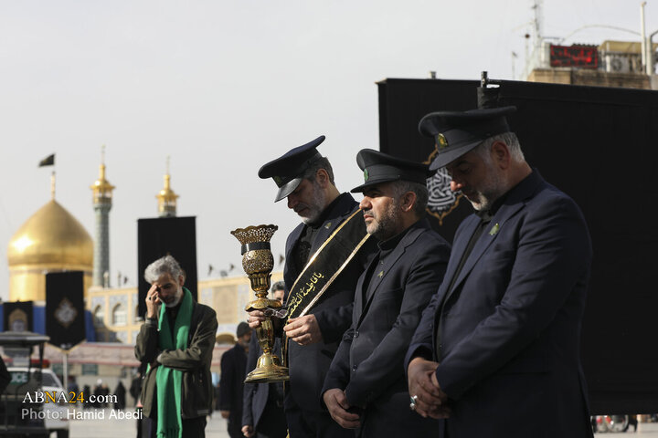Foto / İmam Musa Kazım'ın (a.s) Şehdadet Gününde Hz Masume'nin ( Haremi Şerifinde Haram Hizmetçilerinin Matem Merasiminden Kareler