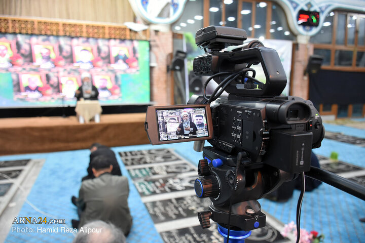 مراسم بزرگداشت شهدای مدافع امنیت رشت