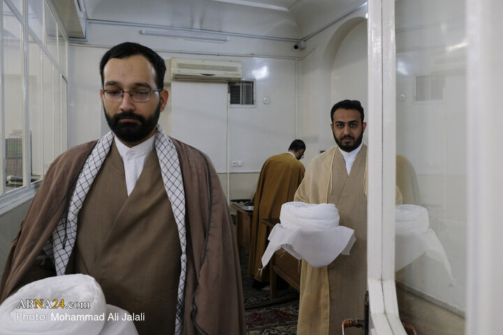 تقرير مصور/ احتفال تقليد العمامة للطلاب في يوم عيد المبعث النبوي الشريف