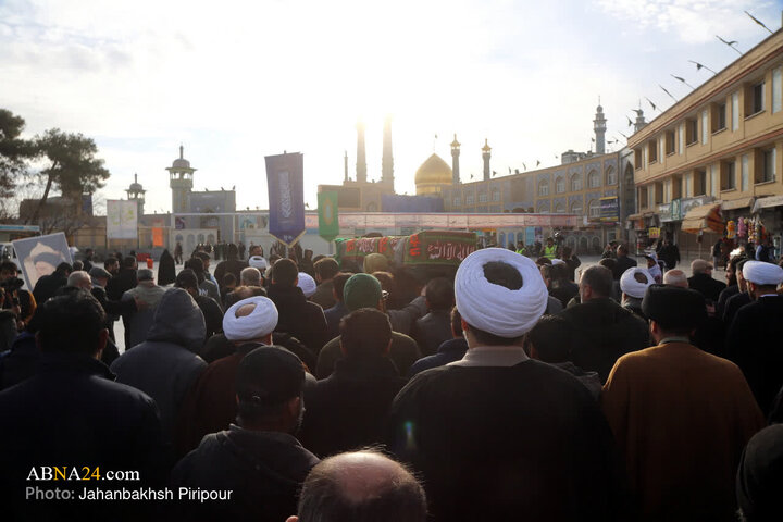 Foto / Ayetullah Sistani'nin Kardeşinin Teşyii Cenazesinden Kareler