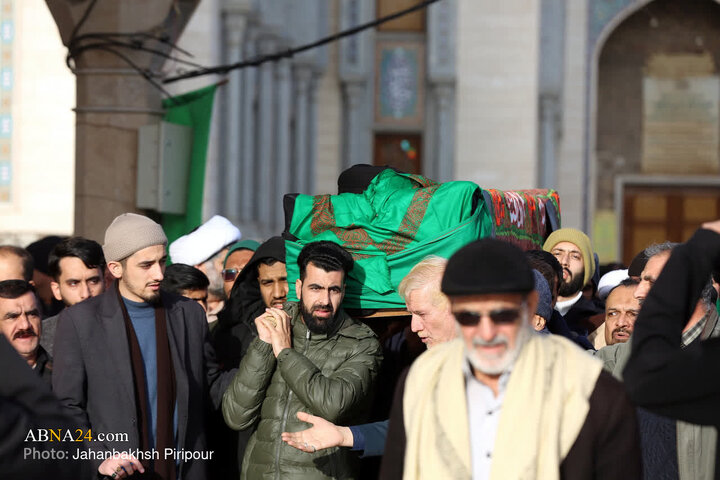 Foto / Ayetullah Sistani'nin Kardeşinin Teşyii Cenazesinden Kareler