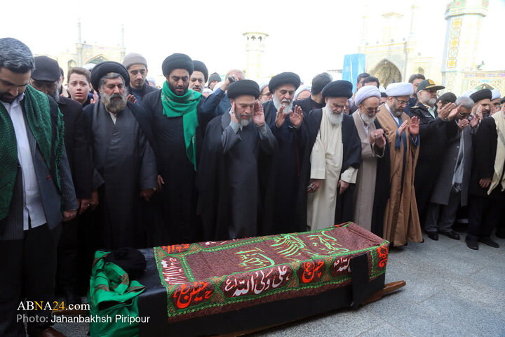 Foto / Ayetullah Sistani'nin Kardeşinin Teşyii Cenazesinden Kareler