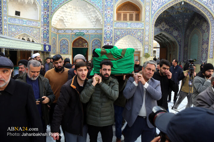 Foto / Ayetullah Sistani'nin Kardeşinin Teşyii Cenazesinden Kareler