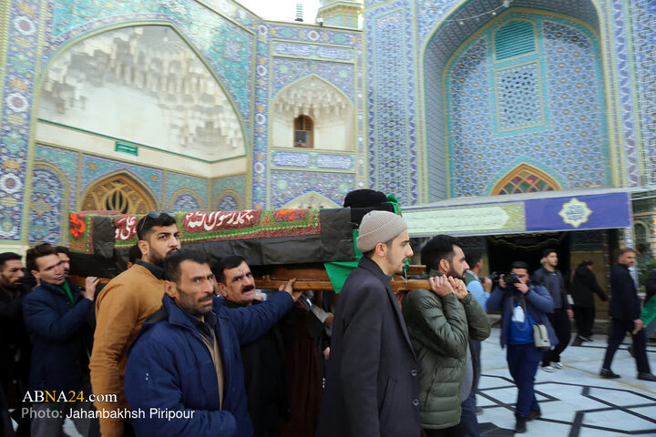 Foto / Ayetullah Sistani'nin Kardeşinin Teşyii Cenazesinden Kareler