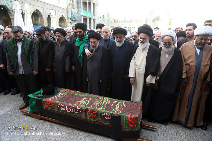 Foto / Ayetullah Sistani'nin Kardeşinin Teşyii Cenazesinden Kareler
