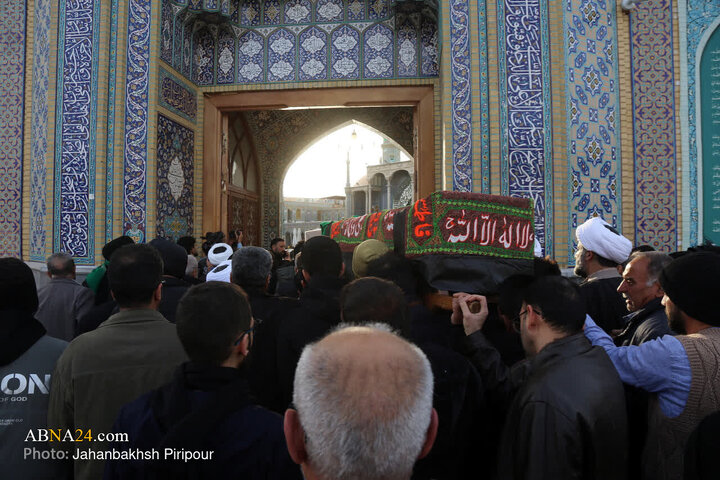 Foto / Ayetullah Sistani'nin Kardeşinin Teşyii Cenazesinden Kareler
