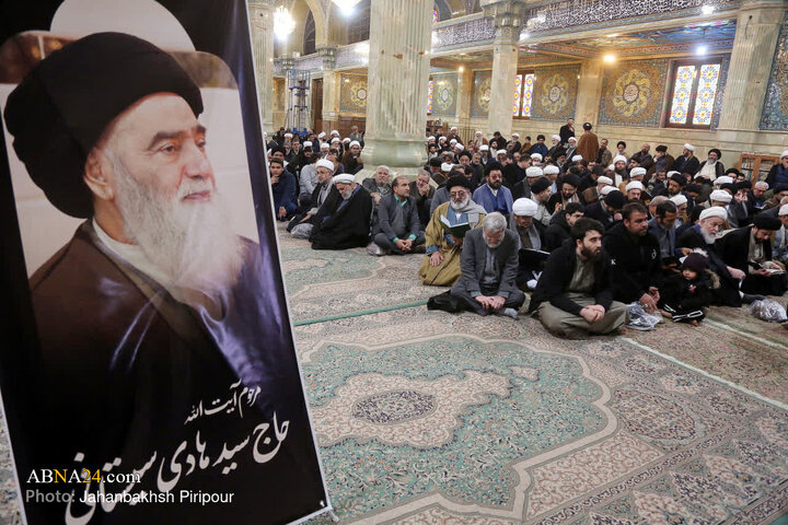 Foto / Ayetullah Sistani'nin Kardeşinin Teşyii Cenazesinden Kareler