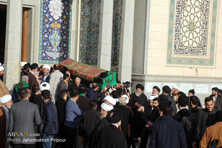 Foto / Ayetullah Sistani'nin Kardeşinin Teşyii Cenazesinden Kareler