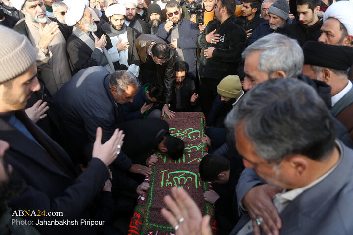 Foto / Ayetullah Sistani'nin Kardeşinin Teşyii Cenazesinden Kareler