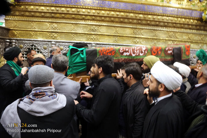 Foto / Ayetullah Sistani'nin Kardeşinin Teşyii Cenazesinden Kareler