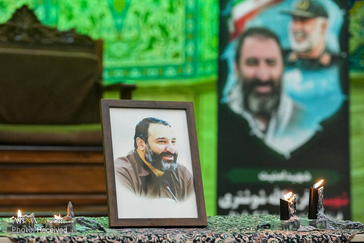 مراسم بزرگداشت شهید مدافع امنیت فرج‌الله شوشتری