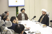 Photos: Deputy of Cultural Affairs, group of media managers of Hazrat Masoumeh Shrine visit ABNA News Agency