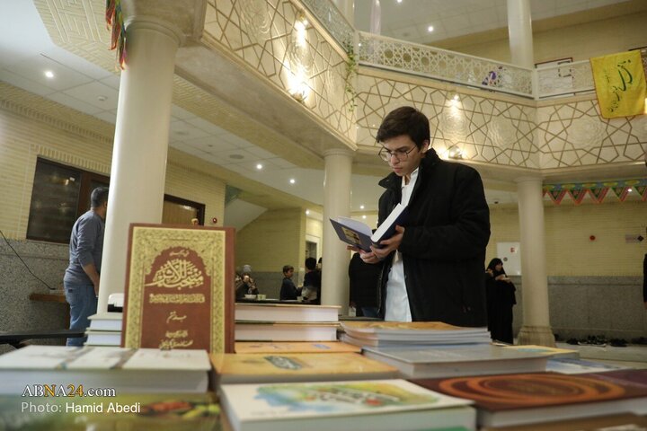 Foto / Kum İmamet Kültür Vakfı’nda Mehdevi Kitap Fuarı
