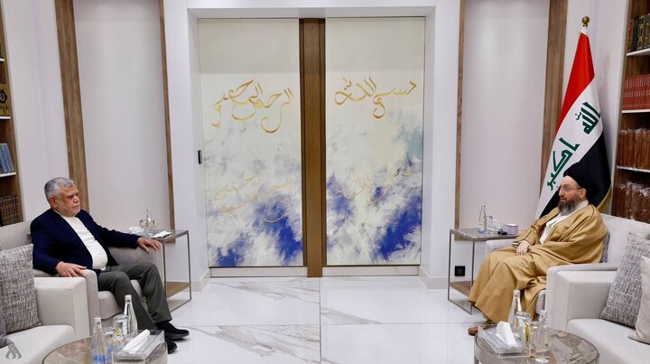 تاکید حکیم و العامری بر اهمیت وحدت چارچوب هماهنگی شیعیان به‌عنوان ستون اصلی ثبات