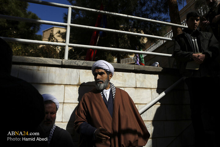 Photos: Gathering of Seminary Students Condemning Insults to Qur’an, Islamic Sanctities in Qom