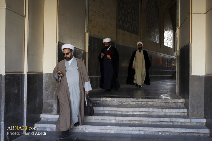 Photos: Gathering of Seminary Students Condemning Insults to Qur’an, Islamic Sanctities in Qom