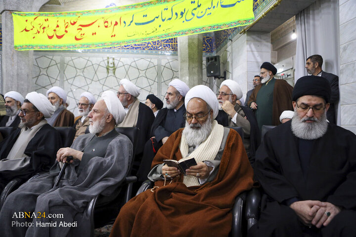 Photos: Gathering of Seminary Students Condemning Insults to Qur’an, Islamic Sanctities in Qom