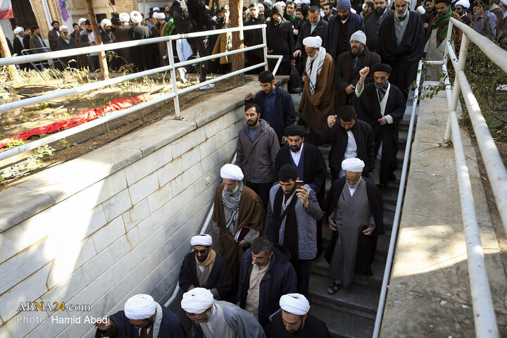 Photos: Gathering of Seminary Students Condemning Insults to Qur’an, Islamic Sanctities in Qom