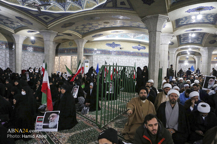 Photos: Gathering of Seminary Students Condemning Insults to Qur’an, Islamic Sanctities in Qom