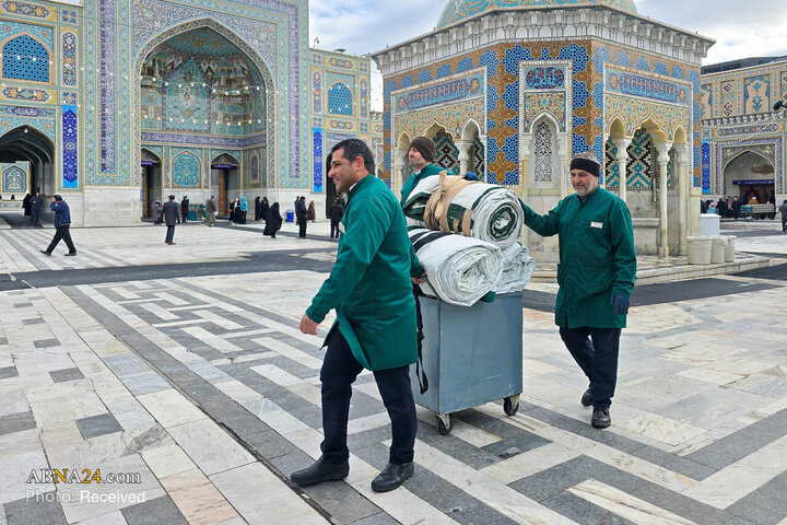 အေမာမ်ရေဇာ (အ.စ) ရောင်ဇာတော် မြတ်တွင် ရှအ်ဗာန်နီယဟ် မွေးနေ့ရက်မြတ်များ မင်္ဂလာ  အထိမ်း အမှတ် အဖြစ် အလှဆင်ကမ္ပည်းများ တင်ဆင် ။ ။ Photos