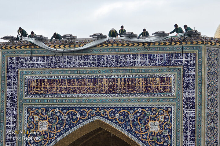 အေမာမ်ရေဇာ (အ.စ) ရောင်ဇာတော် မြတ်တွင် ရှအ်ဗာန်နီယဟ် မွေးနေ့ရက်မြတ်များ မင်္ဂလာ  အထိမ်း အမှတ် အဖြစ် အလှဆင်ကမ္ပည်းများ တင်ဆင် ။ ။ Photos