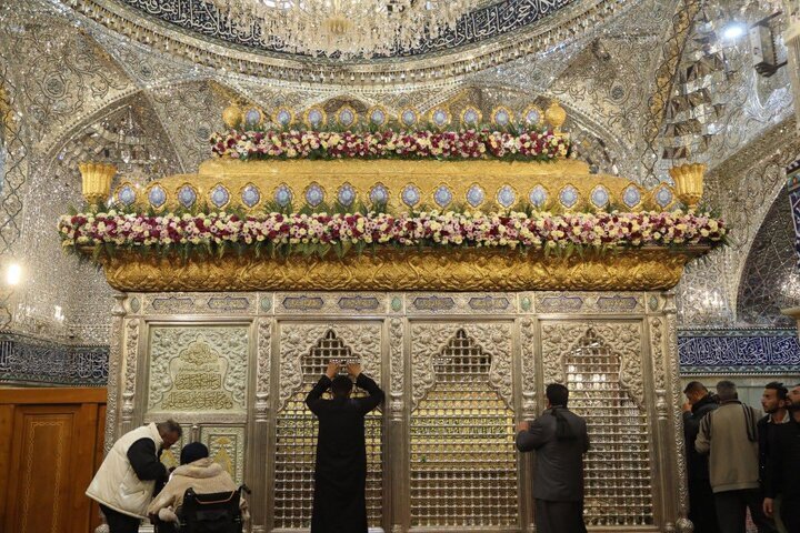 عکس خبری | فضای معنوی حرم مسلم بن عقیل در اعیاد شعبانیه