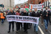 Informe fotográfico | Poderosa solidaridad con el pueblo palestino en Dublín, Irlanda