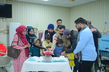 Photos: Who Is Hussain Volunteers in Sialkot, Pakistan Brings Joy to Thalassemia Children on Imam Al-Hussain Birth Anniversary