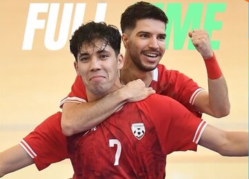 پیروزی تیم فوتسال افغانستان در برابر عربستان