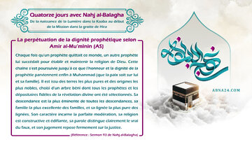 La perpétuation de la dignité prophétique selon l’Imam Ali (AS) — « Quatorze jours avec Nahj al-Balagha » 1