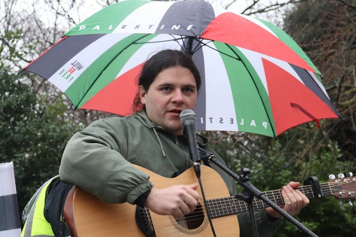 Informe fotográfico | Poderosa solidaridad con el pueblo palestino en Dublín, Irlanda
