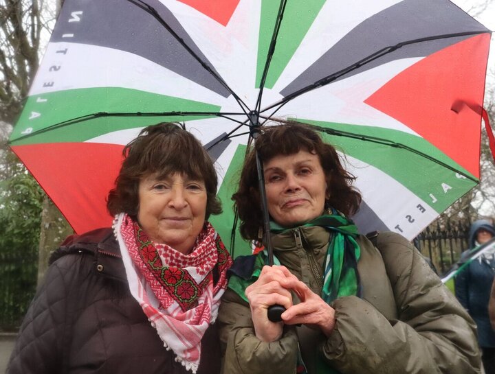 Informe fotográfico | Poderosa solidaridad con el pueblo palestino en Dublín, Irlanda