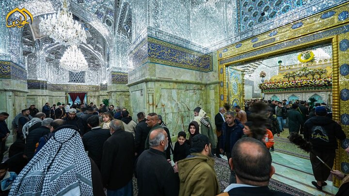 Informe fotográfico | Imágenes hermosas del santuario de los Imames Kazimein (PB) y la congregación de los peregrinos y anhelantes de Sus Excelencias en el santuario noble de Kazimein