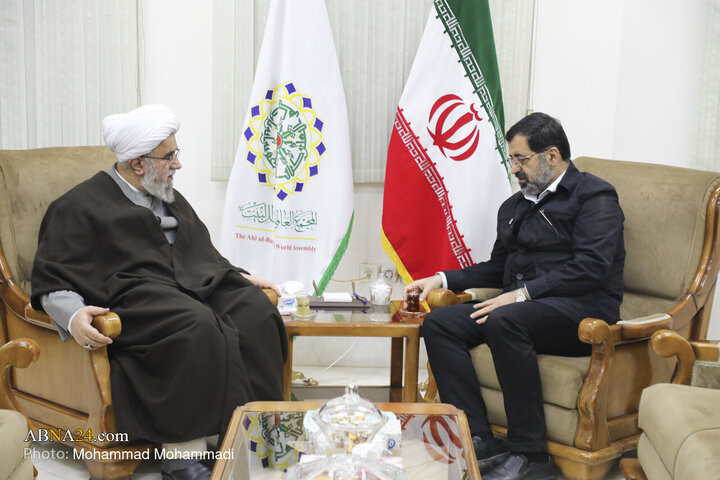 دیدار استاندار قم با دبیرکل مجمع جهانی اهل‌بیت(ع)