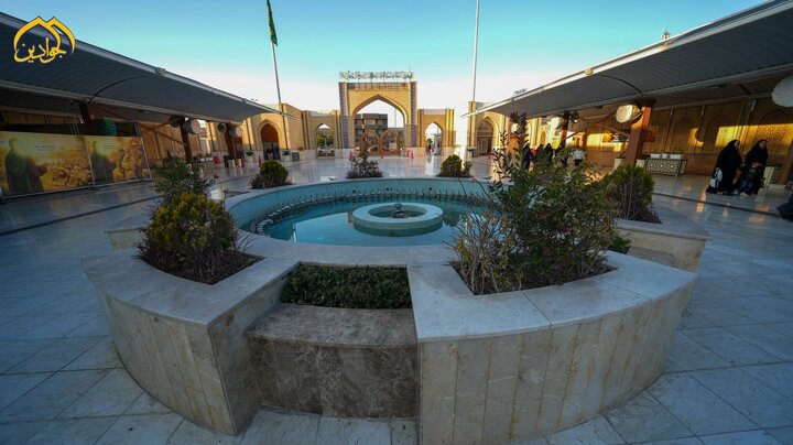 Informe fotográfico | Imágenes del santuario sereno de los Imames Kazim y Yawad (PB) en el atardecer del miércoles, 28 de enero de 2026