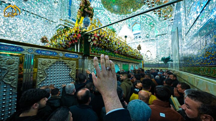 Informe fotográfico | Imágenes del santuario sereno de los Imames Kazim y Yawad (PB) en el atardecer del miércoles, 28 de enero de 2026