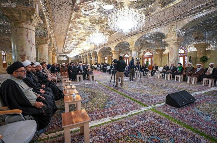 تقرير مصور/ إقامة مؤتمر بعنوان "التراث الخطّي في مكتبات النجف الأشرف مكنز الحضارة والتاريخ" في النجف