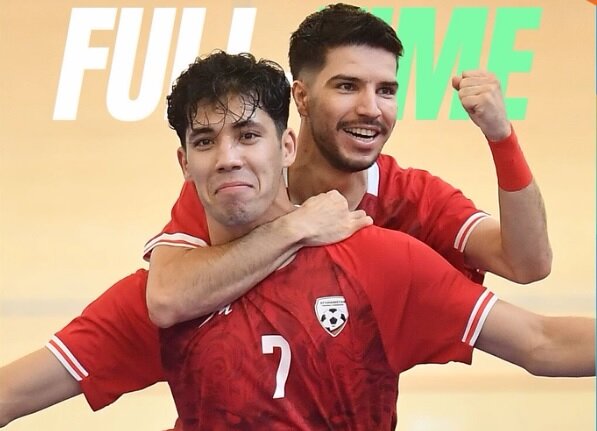 پیروزی تیم فوتسال افغانستان در برابر عربستان