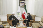 Photos: Qom Governor Meets Secretary General of AhlulBayt World Assembly