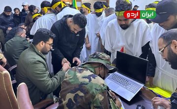 အီရတ်ပြည်သူများ က  အာယာသွလ္လာဟ် ဆယက်ဒ်အလီ ခါမေနာအီ နှင့် အီရန်ကို ကာကွယ်ဖို့ စာရင်းပေးကြ