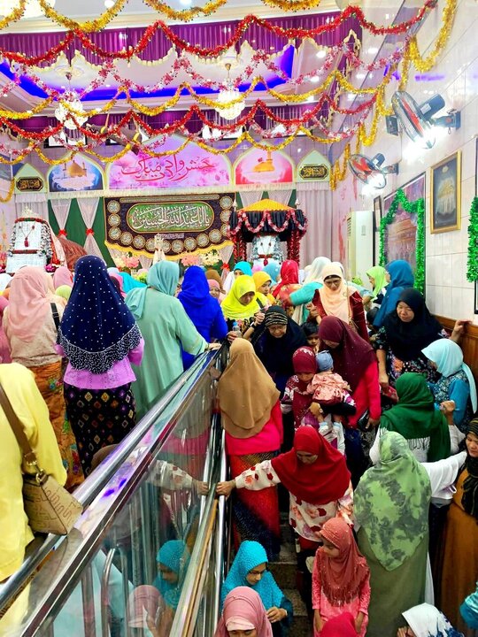 تقرير مصور/ احتفال بمولد حضرة أبو الفضل (ع) في يانغون بميانمار