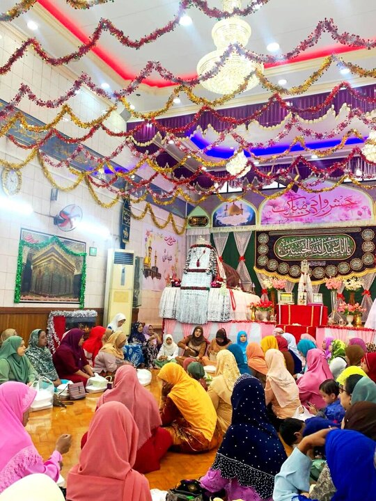 تقرير مصور/ احتفال بمولد حضرة أبو الفضل (ع) في يانغون بميانمار