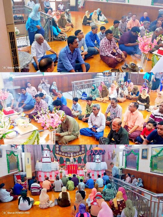 تقرير مصور/ احتفال بمولد حضرة أبو الفضل (ع) في يانغون بميانمار