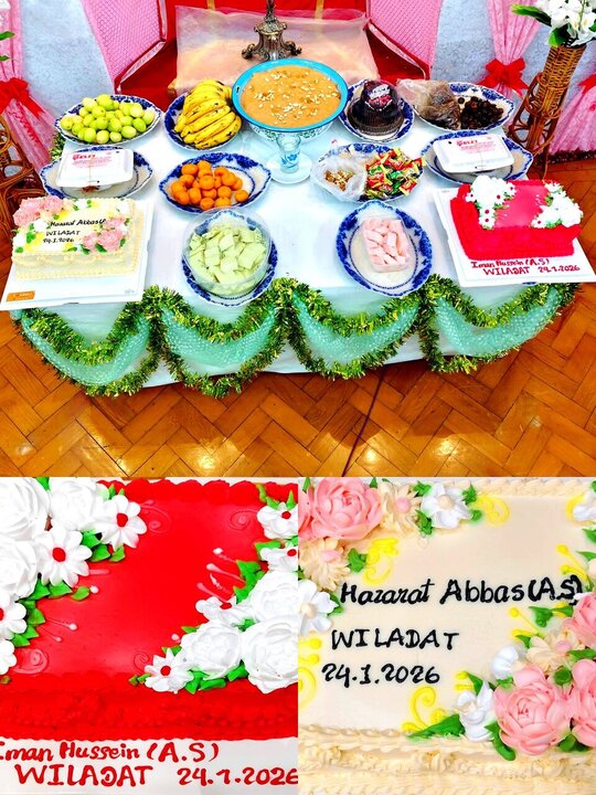 تقرير مصور/ احتفال بمولد حضرة أبو الفضل (ع) في يانغون بميانمار