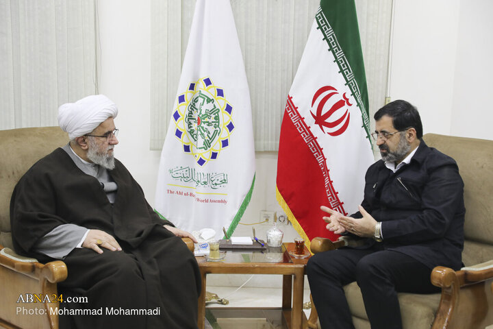 Photos: Qom Governor Meets Secretary General of AhlulBayt World Assembly