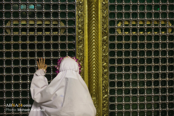 مراسم جشن تکلیف دو هزار دختر ۹ ساله در حرم حضرت فاطمه معصومه(س)